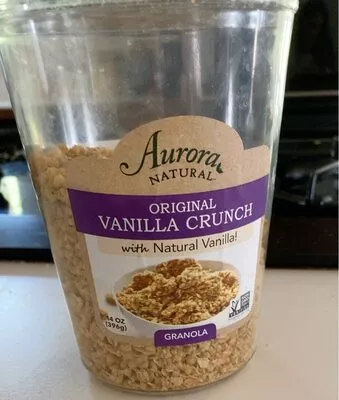Original Vanilla Crunch Granola Aurora Natural 395 g, code 0655852000267