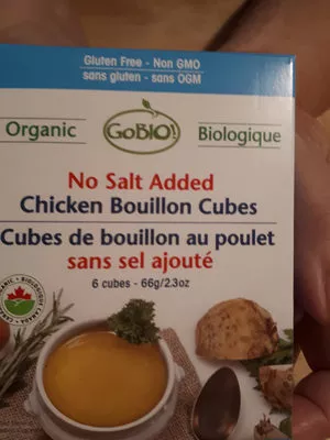 cubes de bouillon de poulet GoBIO 66g, code 0687789051173