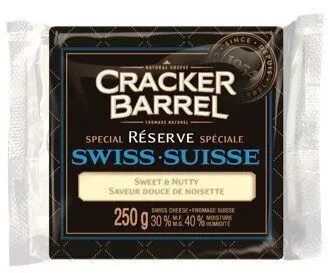Swiss Cheese Slices Heinz,  Cracker Barrel , code 06887416