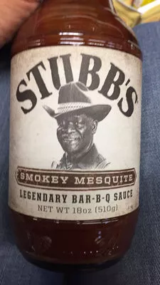 Smokey mesquite legendary bar-b-q sauce Stubb's 510 g, code 0734756000068