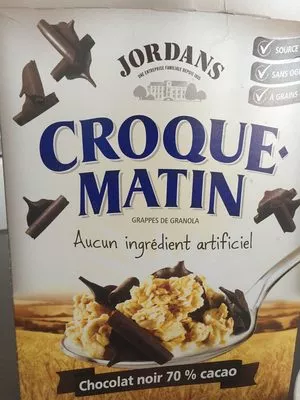 Céréales Croque-matin chocolat Jordans , code 0737282310700