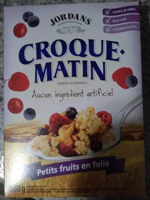 Céréales Croque-matin (petits Fruits En Folie) Jordans 500 g, code 0737282320594