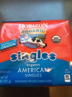 Organic american singles Horizon, Horizon organic 227 g, code 0742365607103