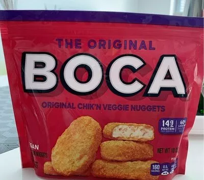 Original chik’n veggie nuggets Boca , code 0759283601113