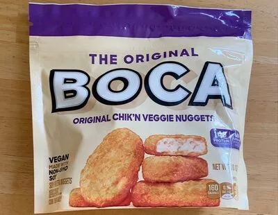 Original chick’n veggie nuggets Boca , code 0759283601120