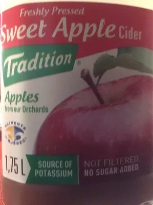 Sweet apple cider Vergers Jodoin 1,75l, code 0775462175015