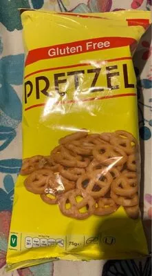 Gluten free pretzels  75 g, code 0804345000011