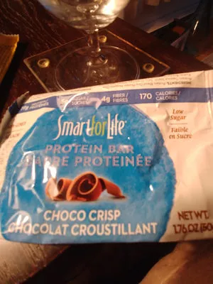Protein bar Choco Crisp Smart for Life 50g, code 0814032011688