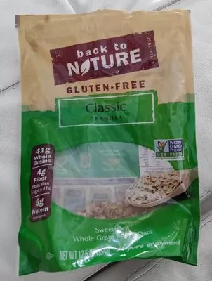 Whole grain rolled oats Back To Nature 12,5 Oz / 354 g, code 0819898012008