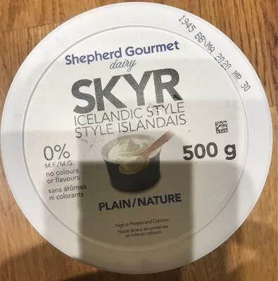 Skyr Shepherd gourmet dairy 500 g, code 0827925275005