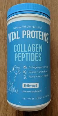 Collagen Peptides Vital Proteins 36 oz, code 0850502008116