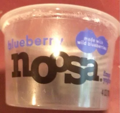 blueberry yoghurt Noosa 4 oz, code 0853923002220