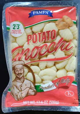 Potato Gnocchi Pampa,  Transnational Foods Inc. 500 g, code 0876941007497