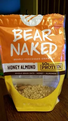 Granola, honey almond Bear Naked 11.2 oz, code 0884623100343