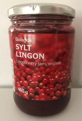 Ekologisk SYLT LINGON Ikea 400g, code 1103086260005