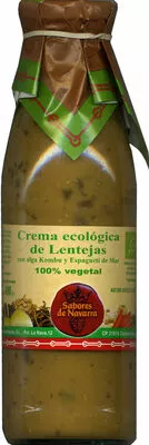Crema ecológica de lentejas (descatalogado) Sabores de Navarra , code 2000000013843