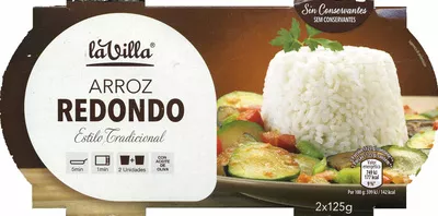 Arroz cocido redondo La Villa 250 g (2 x 125 g), code 2000000020475