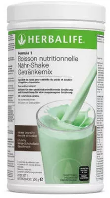 Formula 1 menta e cioccolato Herbalife Nutrition, Herbalife 550g, code 2000000073246