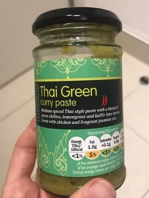 Thai green curry paste Lidl , code 20015886