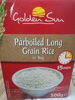 Paraboiled Long Grain Rice Golden Sun 125g, code 20035389