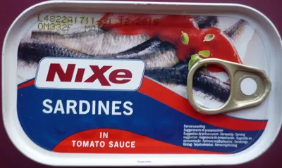 Sardines in tomate sauce Nixe 125 g, code 20046248