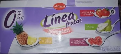 Línea frutas yogur Milbona 1kg (8x125g), code 20047696