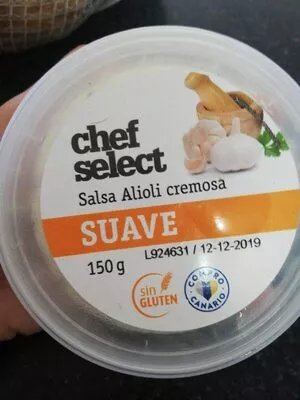 Salsa alioli cremosa suave Chef Select , code 20076511
