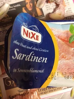 Sardinen in Sonnenblumenöl Nixe 125 g, code 20106294