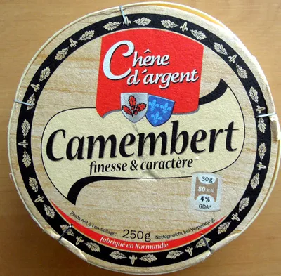 Camembert finesse & caractère Chêne d'argent 250 g, code 20127107