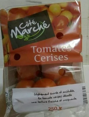 Tomates cerises Tom Cherry, Côté Marché 250 g, code 20250362