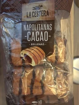 Napolitanas cacao La Cestera , code 20378103