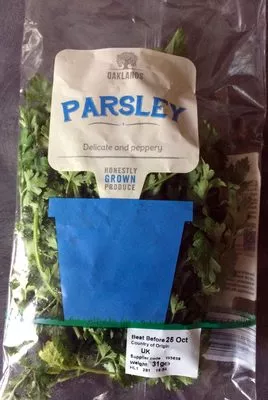 Fresh flat leaf parsley  Oklands 25g, code 20392864