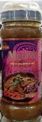 Salsa de curry Madrás Vitasia 350 g, code 20471989