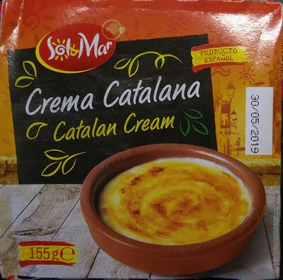 Crema catalana Sol & Mar 155 g, code 20495688