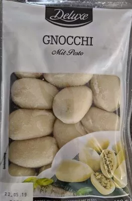 Italian style potato dumplings with a pesto filling pesto gnocchi  , code 20530822