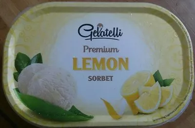 Gelatelli - Lemon premium sorbet Gelatelli, Deluxe 665 g (1 L), code 20548476