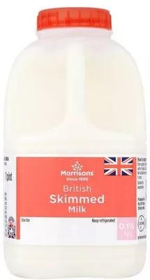 British Skimmed Milk Lidl 250 oz, code 20575168