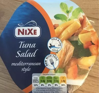 Tuna salade mediterranean style Lidl 220 g, code 20617394