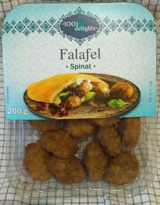 Falafel Spinat 1001 delights 200 g, code 20975418