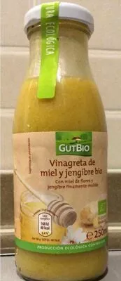 Vinagreta de miel y jengibre bio GutBio , code 24032063