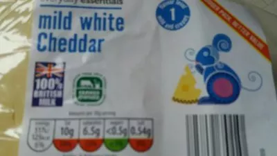 Mild white cheddar  , code 25297010