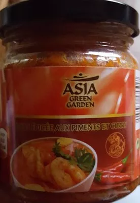 Pâte épicée aux piment et curry asia green garden , code 26006451