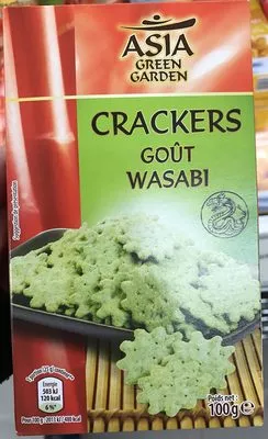 Crackers goût Wasabi Asia Green Garden 100 g, code 26080994