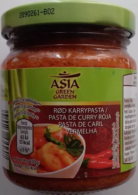 Pasta de curry roja Asia Green Garden, Clama GmbH & Co. KG 195g, code 29003204