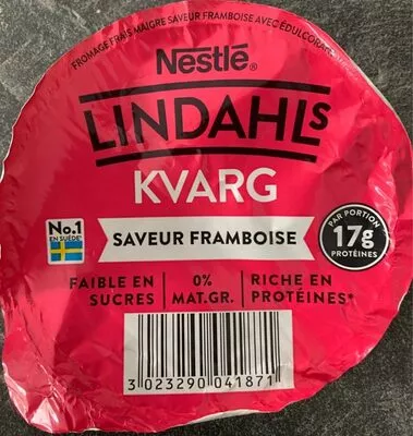 Lindahls Kvarg Framboise Nestlé 150 gr, code 3023290041871