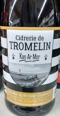 Cidre Cuvée Spéciale Guillevic Pur jus Kan Ar Mor La Cidrerie de Tromelin 75 cl, code 3030400018005