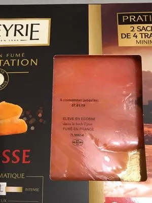 Saumon fumé Degustation l'Ecosse Labeyrie 270 g (2x135g), code 3033610078159