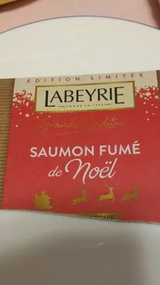 saumon fumé de noël Lebeyrie 160 g, code 3033610078920