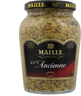 Maille Moutarde à l'Ancienne Bocal 380g Maille, Unilever 350 ml, code 3036810207800