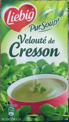 PurSoup' Velouté de cresson Liebig, Continental Foods, CVC Capital Partners 1 L, code 3036811537807